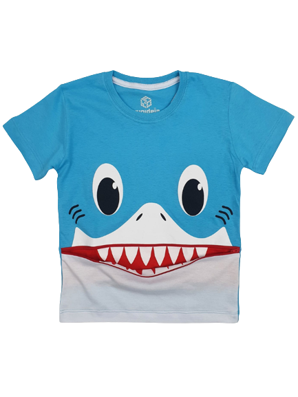 Camiseta Tubarão Abre E Fecha