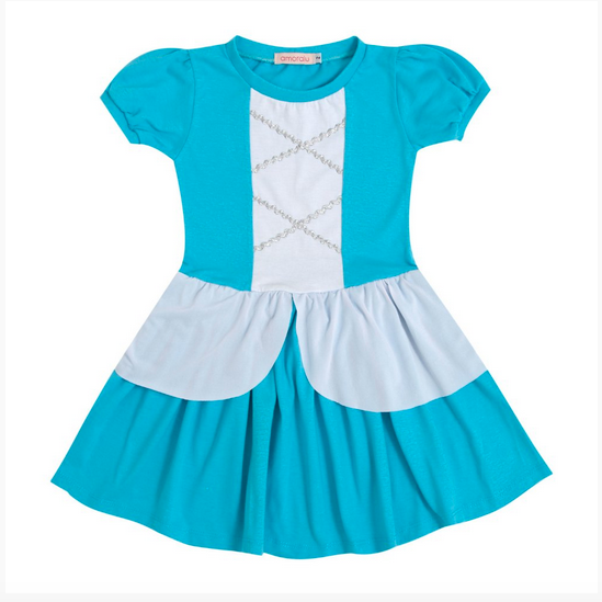 Vestido Infantil Cinderela - Lúdica Kids